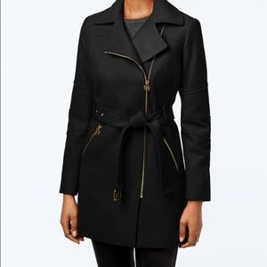 COPY - MICHAEL KORS Asymmetrical Zip Front Coat